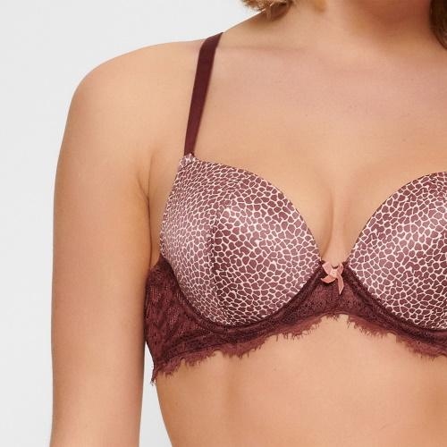LingaDore Giraffe marron/print soutien-gorge push up