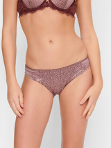 LingaDore Giraffe marron/print slip