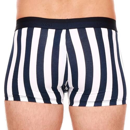HOM Pierre bleu marine/blanc boxer