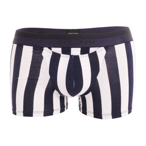 HOM Pierre bleu marine/blanc boxer