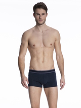 Tom Tailor Basic bleu marine sport boxer