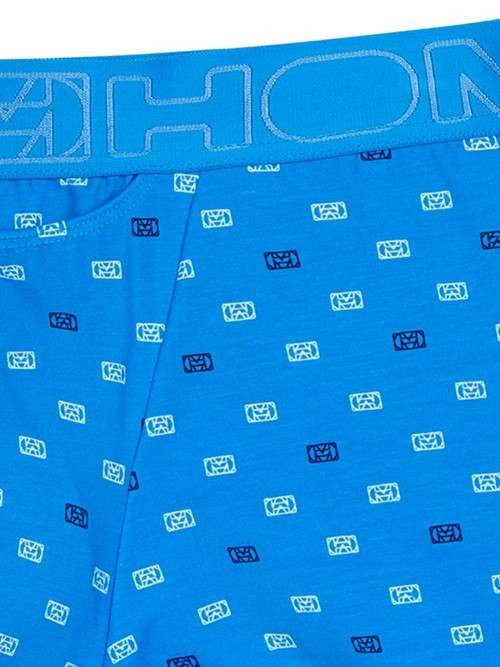 HOM Vauban bleu/print boxer