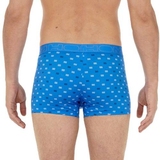HOM Vauban bleu/print boxer