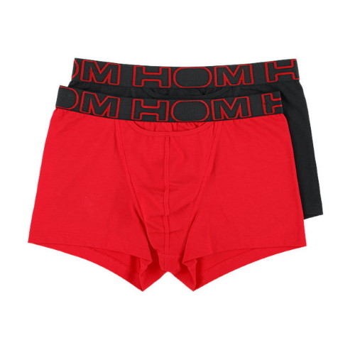 HOM Boxerlines noir/rouge boxer