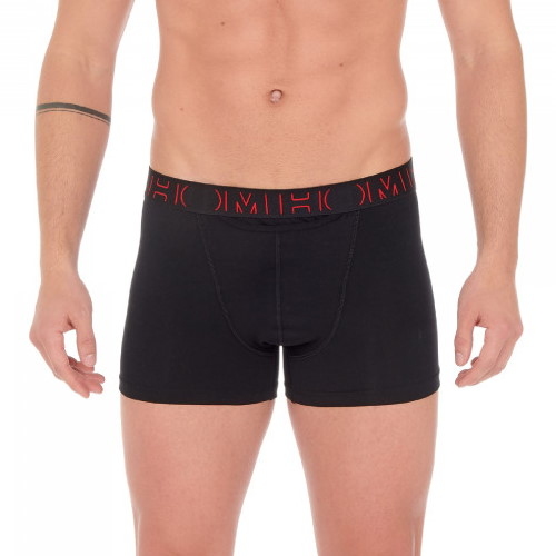 HOM Boxerlines noir/rouge boxer