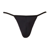 HOM Plume noir string pour hommes