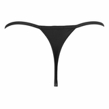 HOM Plume noir string pour hommes