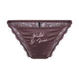 LingaDore Giraffe marron/print slip