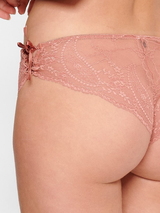 LingaDore Cedar Wood antique rose slip