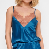 LingaDore Night Cedar Wood petrol chemise de nuit