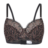 LingaDore In love with embroidery noir/cuivre soutien-gorge sans forme