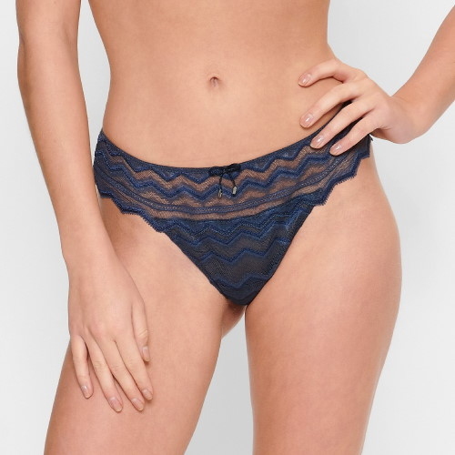 LingaDore Midnight Blue bleu marine culotte string