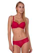 Lisca Evelyn rouge soutien-gorge rembourré