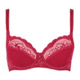 Lisca Evelyn rouge soutien-gorge sans forme