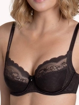 Lisca Evelyn noir soutien-gorge sans forme