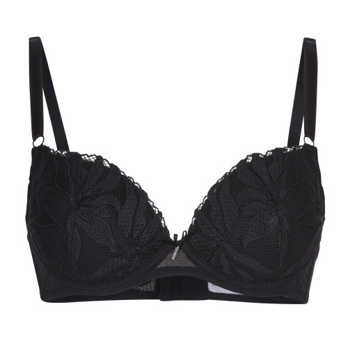 LingaDore Illusion noir/gris soutien-gorge rembourré
