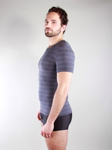 Peter Domenie 030-D Fuel gris foncé shirt