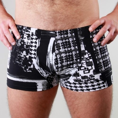 Peter Domenie 074 Riot noir/blanc boxer