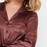 LingaDore Night Brown Dots marron chemise de nuit