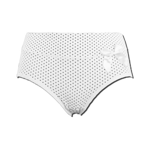 Gianvaglia Polkadot blanc shortie