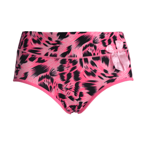 Gianvaglia Annimal rose/print slip