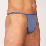 HOM Plume jeans bleu string pour hommes