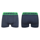 Gianvaglia Jax noir/vert sport boxer
