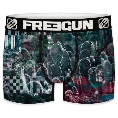 Freegun Cactussen vert/print sport boxer