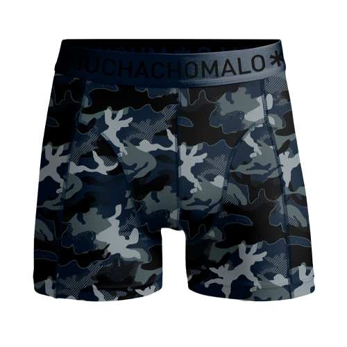 Muchachomalo Camo bleu/print boxer pour hommes