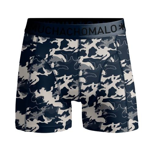 Muchachomalo Camo bleu marine/print boxer