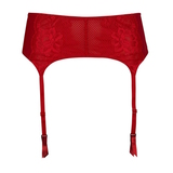 After Eden D-Cup & Up Faro rouge jarretelles garter belt