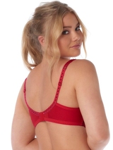 After Eden D-Cup & Up Nikki rouge soutien-gorge sans forme