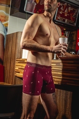 Zaccini Milkshake bordeaux boxer