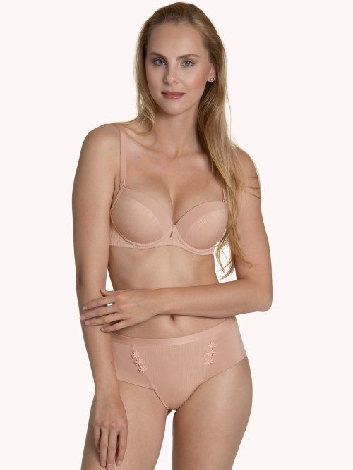Lisca Gracia peach pink slip brésilien