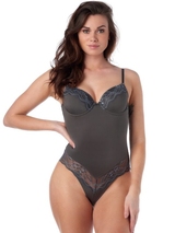 After Eden Moon gris foncé corselet