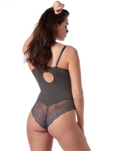 After Eden Moon gris foncé corselet