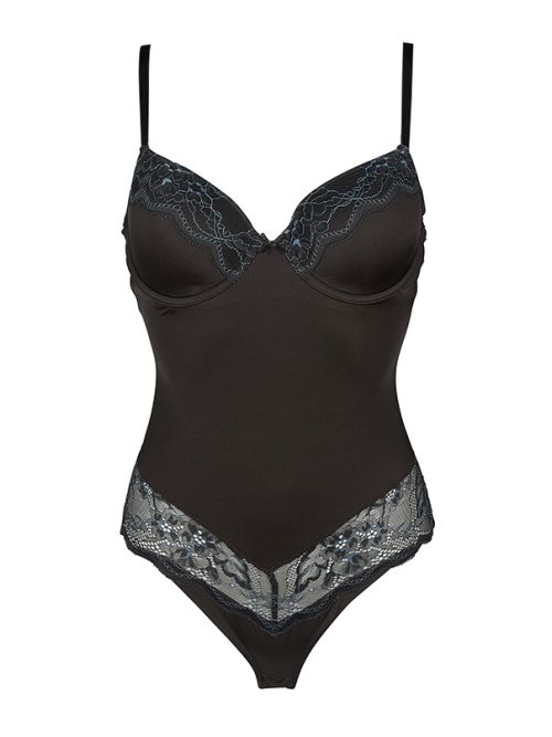 After Eden Moon gris foncé corselet