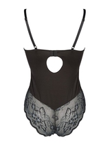 After Eden Moon gris foncé corselet