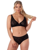 After Eden D-Cup & Up Becky noir slip