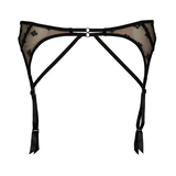 After Eden Blizz noir jarretelles garter belt