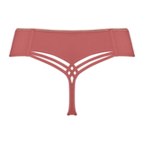 Marlies Dekkers Dame de Paris rose with gold culotte string