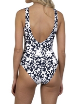 Bomain Jersey bleu marine maillot de bain