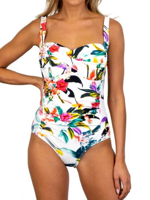 Bomain Palma blanc maillot de bain