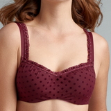 Marlies Dekkers Backstage Boudoir bordeaux soutien-gorge rembourré