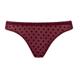Marlies Dekkers Backstage Boudoir bordeaux culotte string