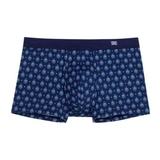 HOM Frioul bleu marine/print boxer