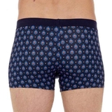 HOM Frioul bleu marine/print boxer