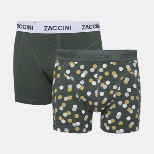 Zaccini Confetti kaki boxer