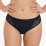 Lisca Ivonne anthracite slip