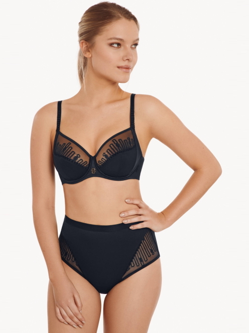 Lisca Ivonne anthracite soutien-gorge sans forme